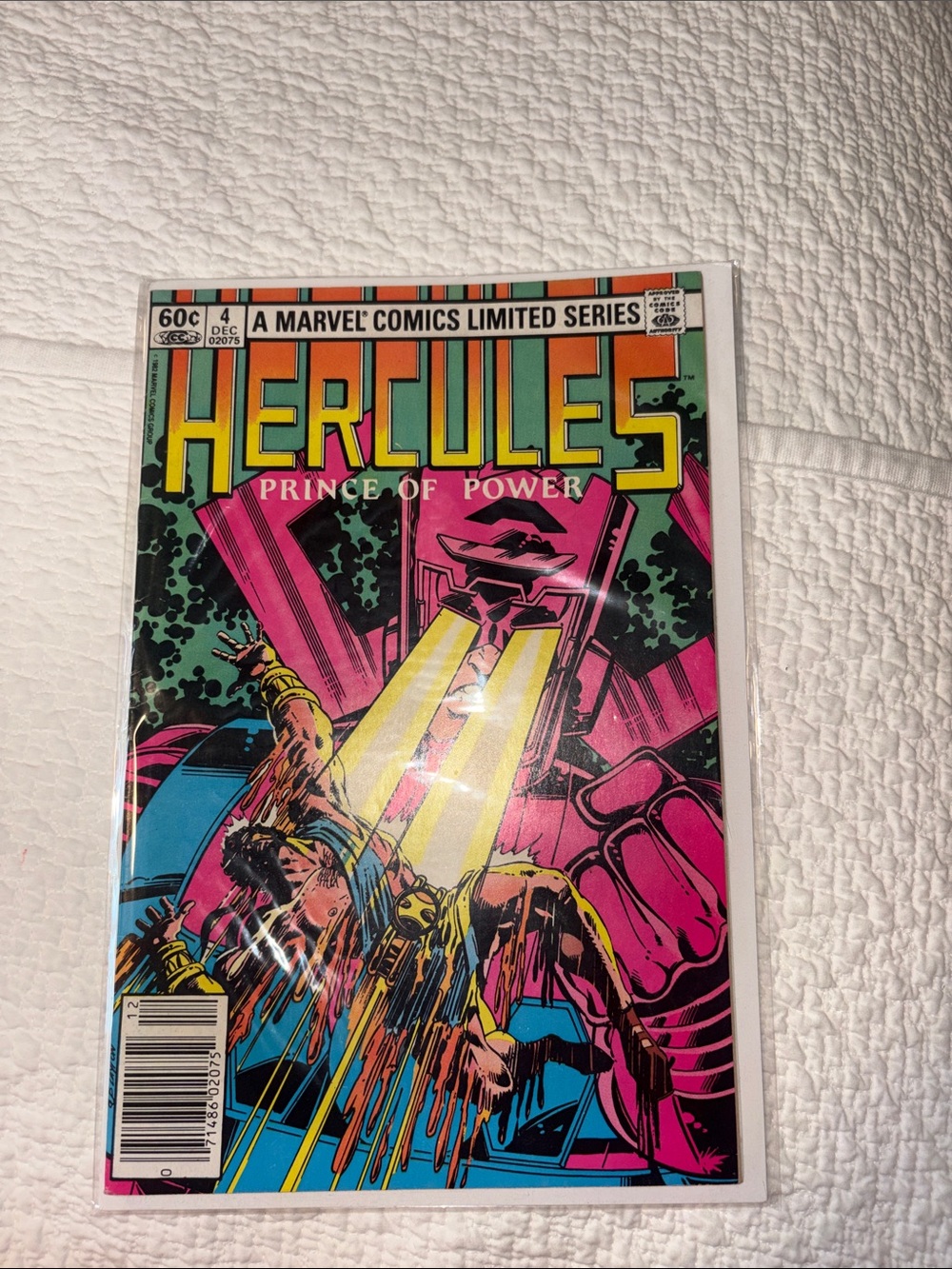 Marvel Hercules Prince of Power #4. Limited series published December 1982. New.